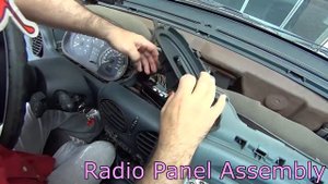 Renault Megane Scenic 1999 replace lights tablier radio dashboard