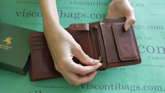 RFID мужской кошелек Visconti TSC44 Lucca (Tan) смотреть онлайн