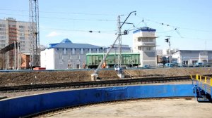 Катящиеся вагоны в Люблино