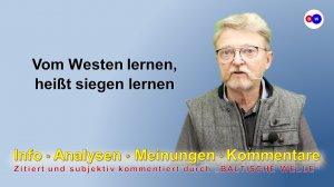 Vom Westen lernen, heißt siegen lernen
