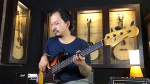 BASS FENDER PRECISION JAPAN REVIEW INDONESIA!!
