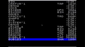 FUSE ZX Spectrum Emulator +3 with DivIDE and esxDOS