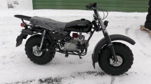 Мотоцикл Скаут 3М-125. "Механика" (ручное сцепление), 125 куб.см.