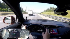 Cadillac XT4 - POV test drive. Driver’s eyes