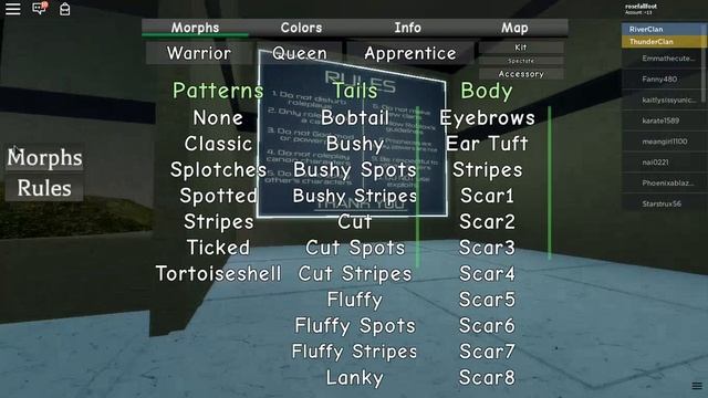 Best Warrior Cats games on Roblox! смотреть онлайн