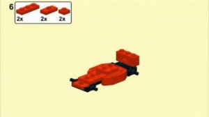 Гоночная машина "Formula 1" из Лего!Пошаговая инструкция!