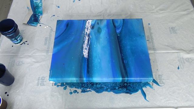(810) Undrewater World ~ Satisfying Art ~ Abstract acrylic painting ~ Fluid art for beginners смотреть онлайн