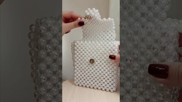 Сумка из бусин #handmade #beads #fyp #beadedbag смотреть онлайн
