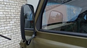 Передние стеклоподъëмники на Уаз 452 сплошное стекло