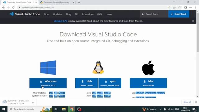 Python : Getting Started & Installation | Python Installation & Vs Code Installation