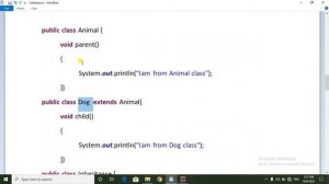 Inheritance in java with example in telugu