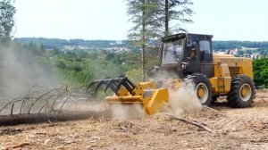 Самоходный колесный мульчер VARIOTRAC VT-350V Расчистка ДКР, удаление пней, расширение ЛЭП