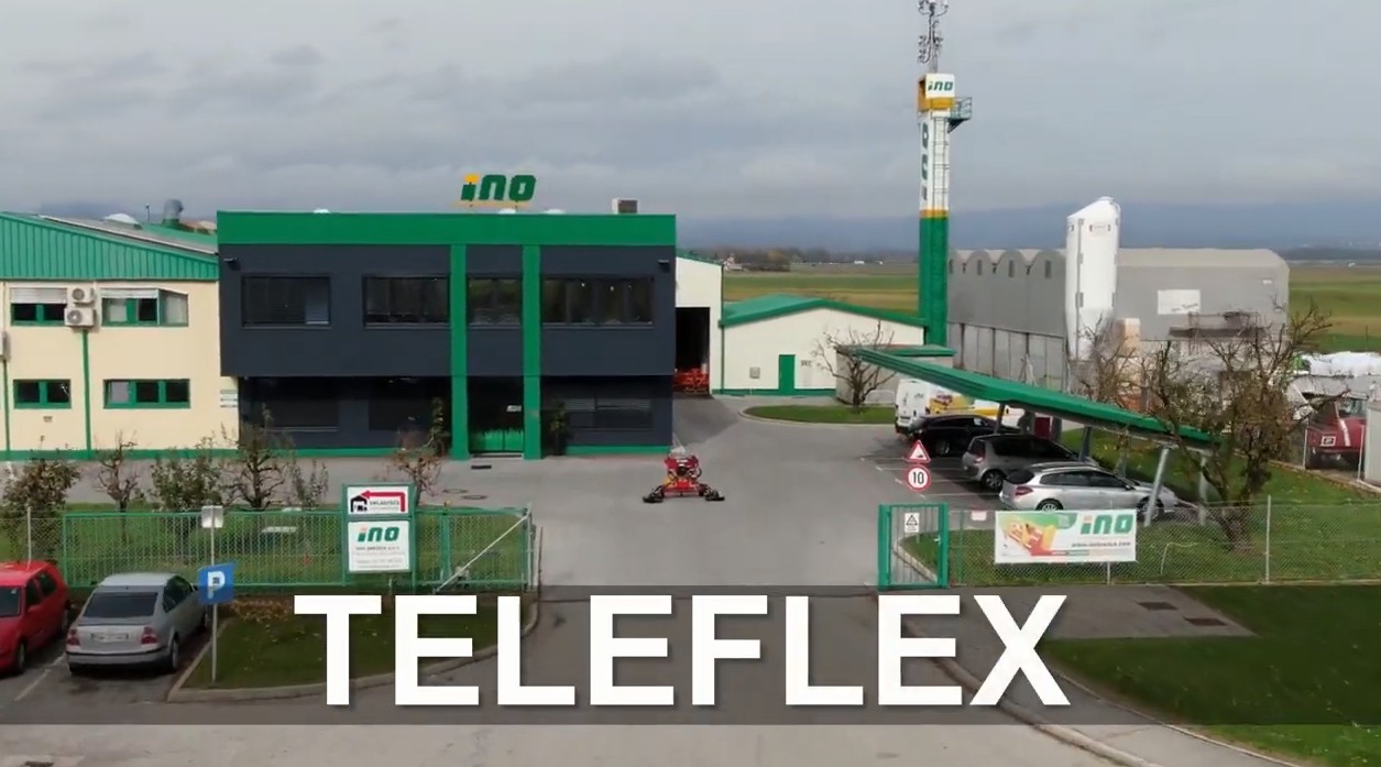 Универсальная телескопическая рамка TELEFLEX компании INO, крепление гидравлических рабочих органов