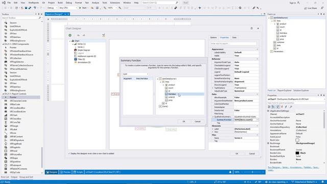 Create a Report with Charts to Represent Reporting Data in a Graphical Form смотреть онлайн