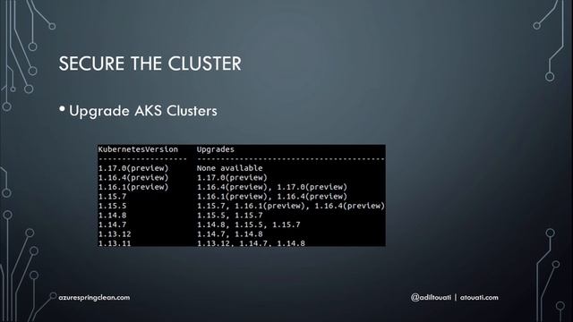 Securing AKS Clusters and Applications смотреть онлайн