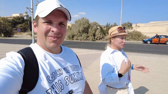 Хургада 2023.Прогулка по ул.Шератон.РОЖДЕСТВЕНСКИЙ ужин в отеле MTRCURE смотреть онлайн