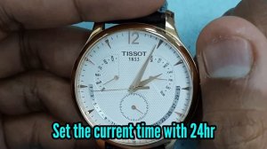 TISSOT Perpetual Calendar T063637 All Reset and Time Date Setting | SolimBD | Watch Repair Channel