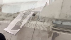 Клеим стекло на Fiat Panda