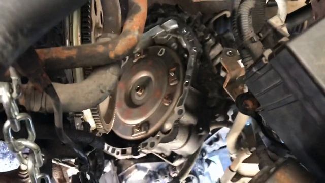 2004 Nissan Murano CVT Transmission Removal смотреть онлайн