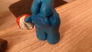 Among us из пластилина