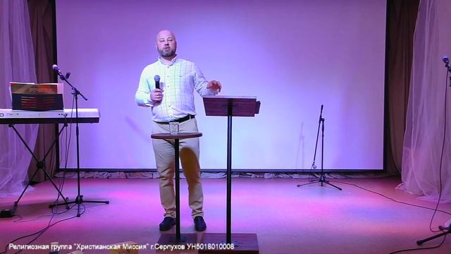 22.01.2023 /Воскресное Богослужение /"ЦХМ" г.Серпухов/Скляров Дмитрий/ смотреть онлайн