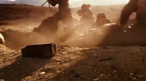 9 рота под музыку из фильма Скала, предпоследняя атака духов