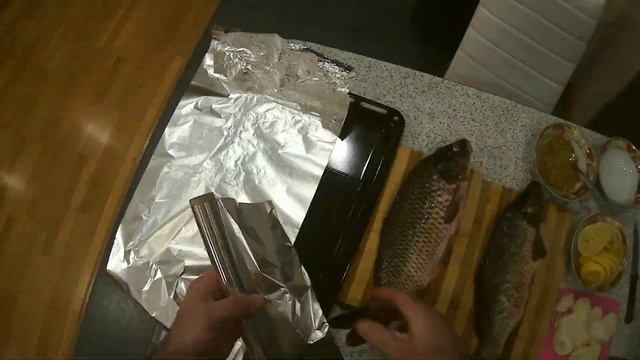 Быстрый и самый простой рецепт запекания карпа в духовке смотреть онлайн