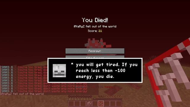 Minecraft Datapack - Sans X [V1.0] смотреть онлайн