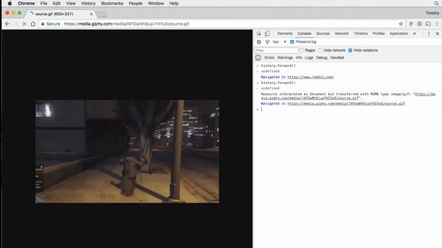 Javascript History Push State API
