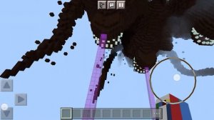 эволюция Визер шторма в маенкрафте пе wither storm evolution for Minecraft pe