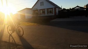 Велосипед с мотором от бензокосы передний привод