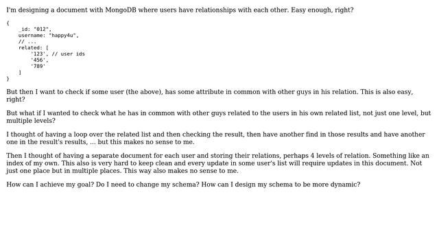 Databases: Dynamic relations in MongoDB смотреть онлайн