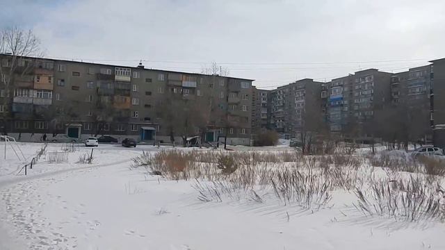 Майкудук | футбольное поле на 15мкр под снегом смотреть онлайн