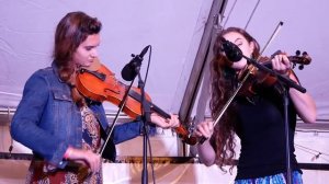 "Loretta's Waltz" + "Sally Ann Johnson" ~ Kathleen & Anissa Burnett @ Happy Valley Fiddlers C.