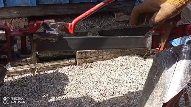 Подготовка к пахоте мотоблока Iseki