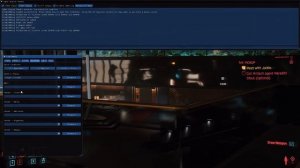 Mod Menu in Cyberpunk2077 | 2021