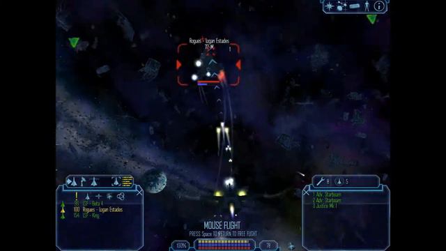 Freelancer - прохождение игры на звездолёте! миссия 1  (часть 2) - База бродяг
