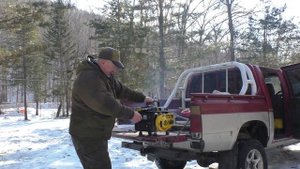 В ТАЙГЕ/НОВЫЙ БЕНЗОГЕНЕРАТОР НА ЗИМОВЬЕ/ЧАСТЬ ВТОРАЯ/