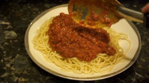 Knorr Fix Spaghetti Bolognese - Making American-Style Meat-Sauce, Yummy Tomato-Based Sauce [4K ASMR
