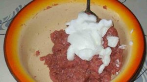 Кнели из говядины