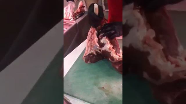 Сегодня покажем вам, как разделывается #мясо!