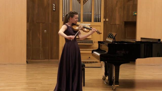 И.С. Бах Партита №1 для скрипки соло. Сарабанда и дубль, исп. Екатерина Панова смотреть онлайн