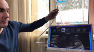 комнатная антенна для цифрового тв. Антенна из гвоздя!