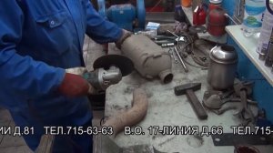 Удаление сажевого фильтра  Audi Q7 . Удаление сажевого фильтра в СПБ .