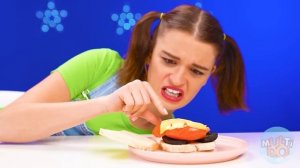 Кулинарный Челлендж: Уэнсдей Против Бабушки | Смешные Ситуации с Едой от Multi DO Challenge