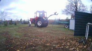 самодельный погрузчик на т 25 готов!) испытания)