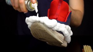 Как почистить кроссовки без воды за 5 минут? (пена-очиститель HTA CLEAN FOAM)