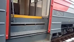 Электричка эд4м 0221 сообщением балезино Пермь - 2