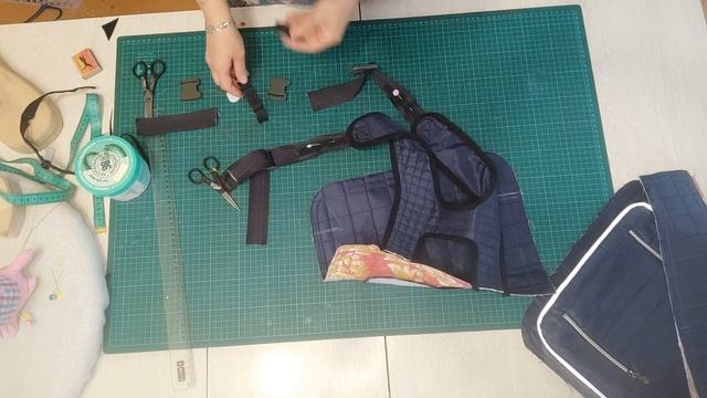 Как сшить школьный рюкзак-сумку своими руками