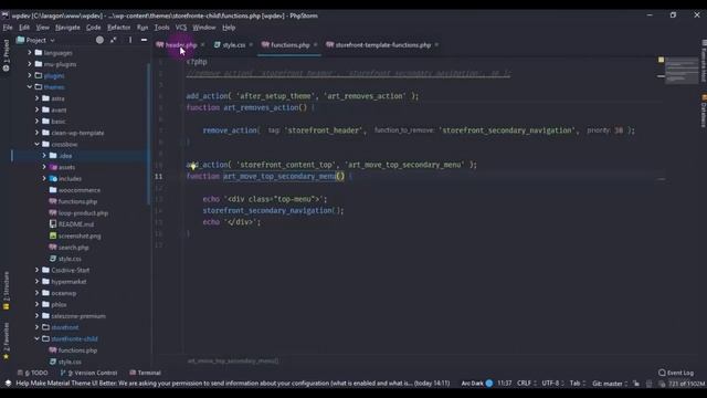 Тема Storefront. Как использовать, изменять и настраивать